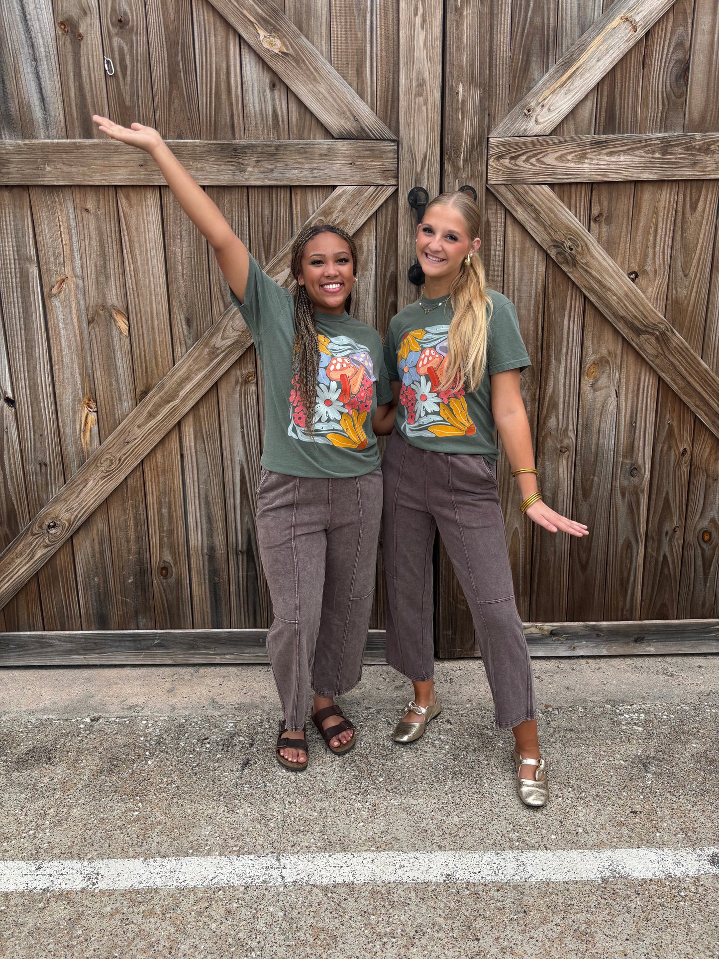 Mushroom Swirls Tee