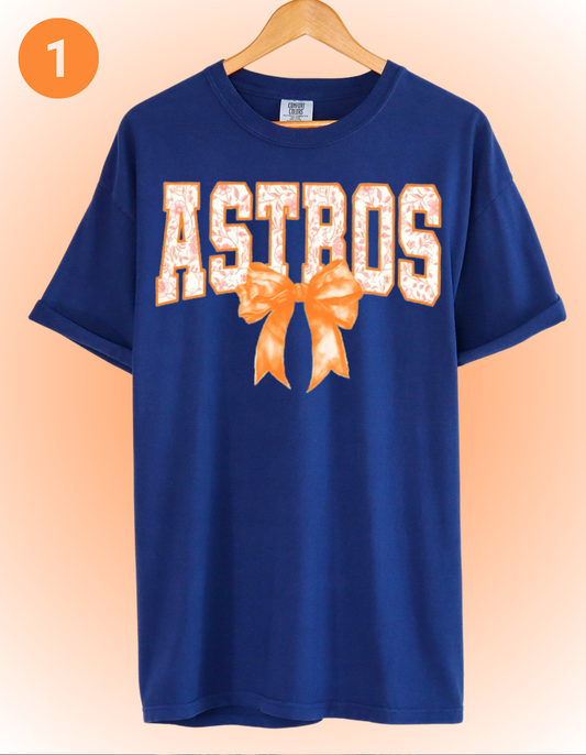 Astros Floral Coquette