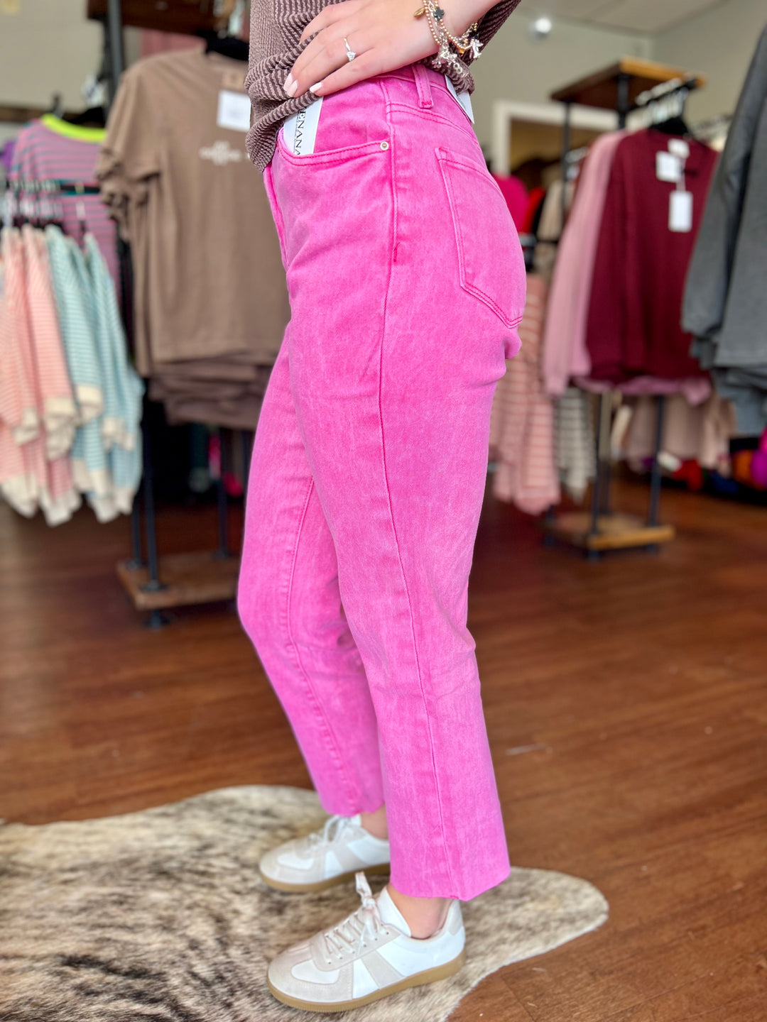 Hot Pink Pants