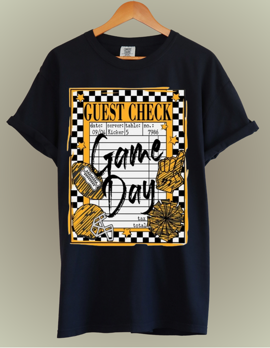 Guest Check Game Day