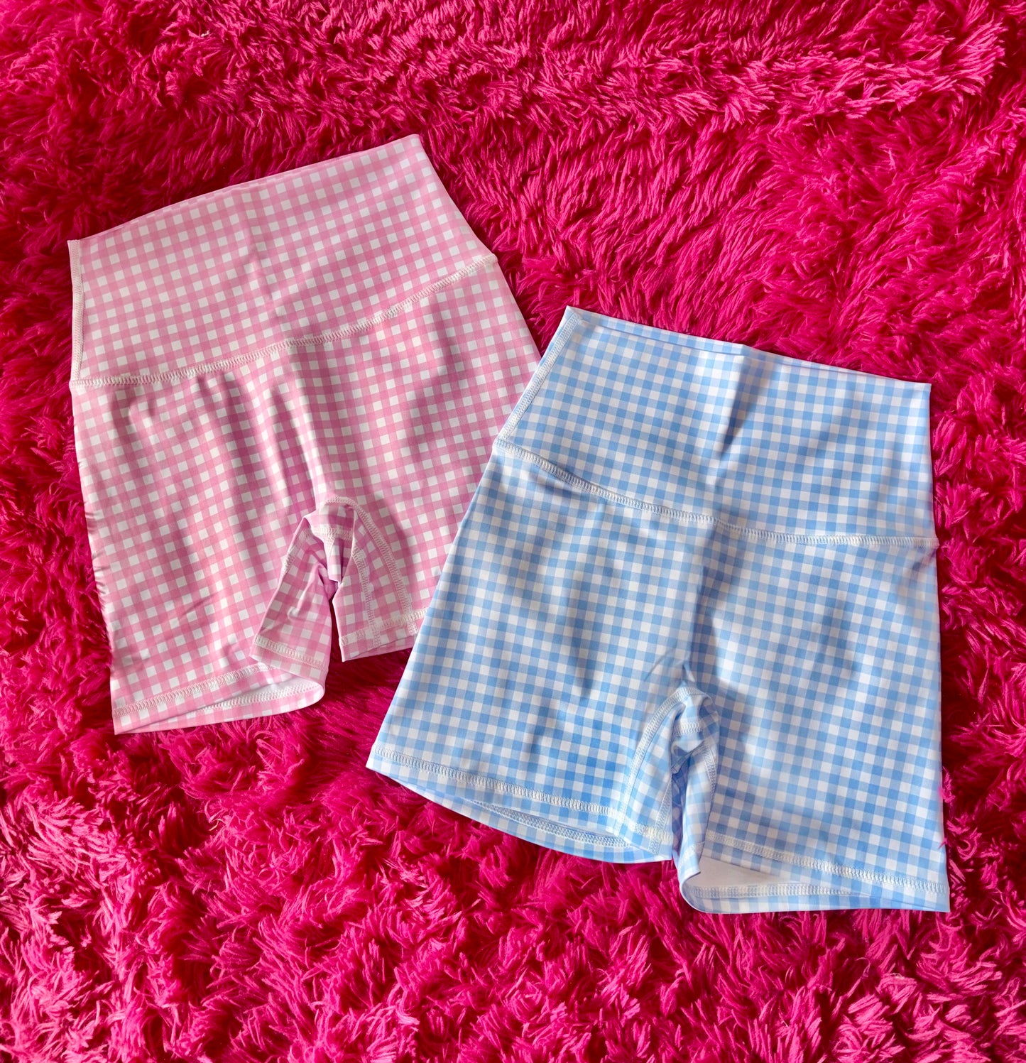 Pink Biker Shorts (Size up)