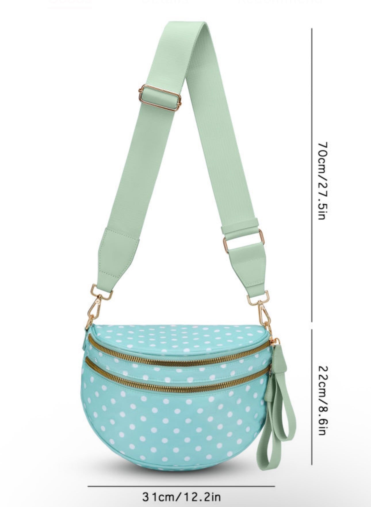 Polka Dot Crossbody Bag