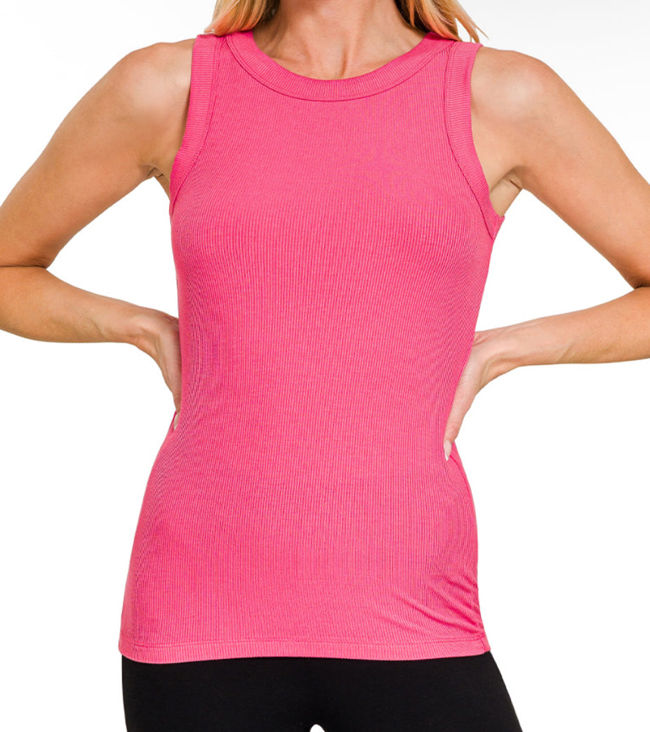 Fuchsia Tank Top