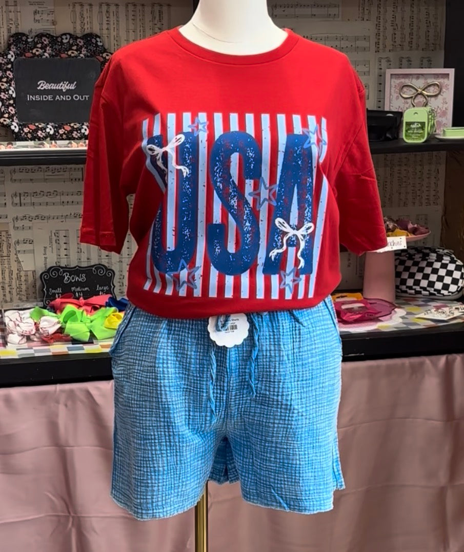 Kelly Gauze Shorts