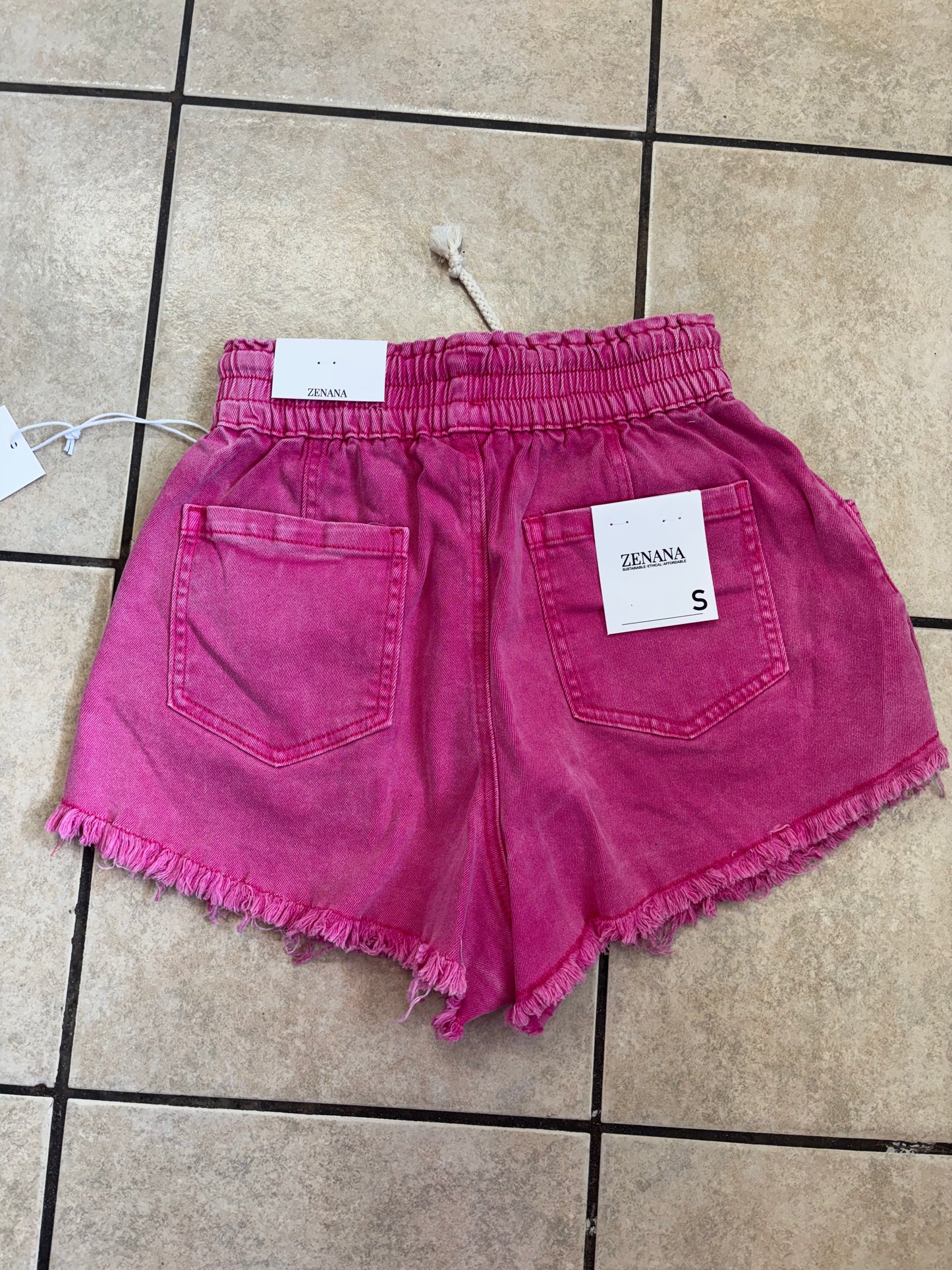 Moxie Distressed Shorts