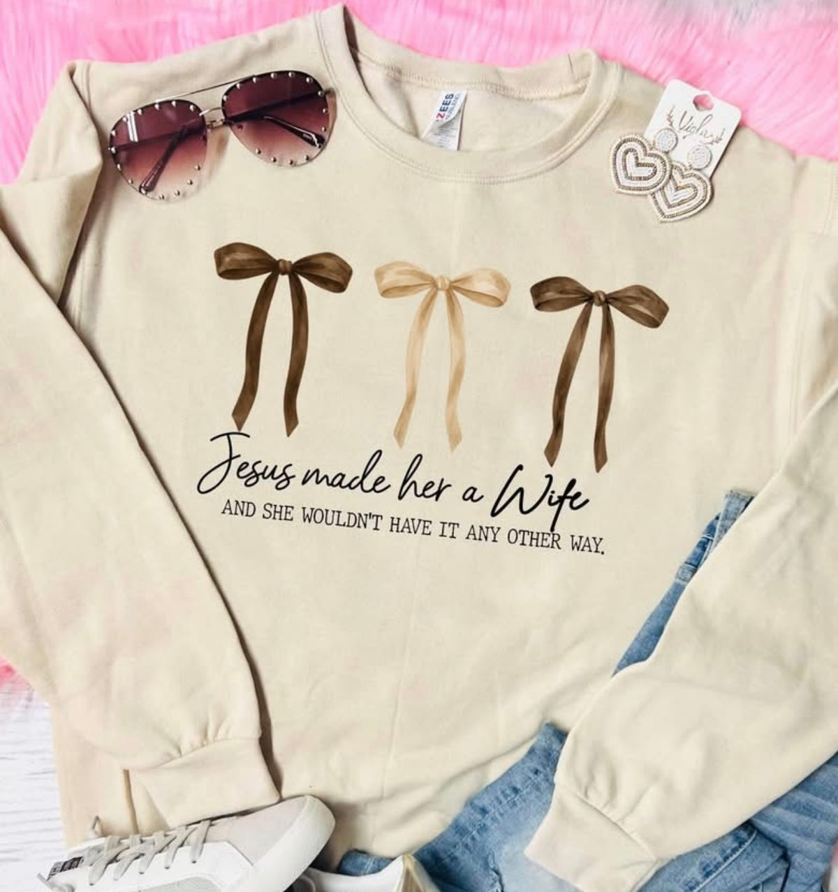 Jesus Made Mama Sweatshirt