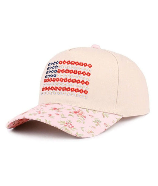 The Floral Flag Hat