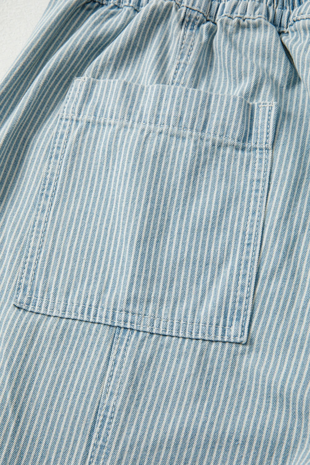 Sky Blue Pinstripe Pants