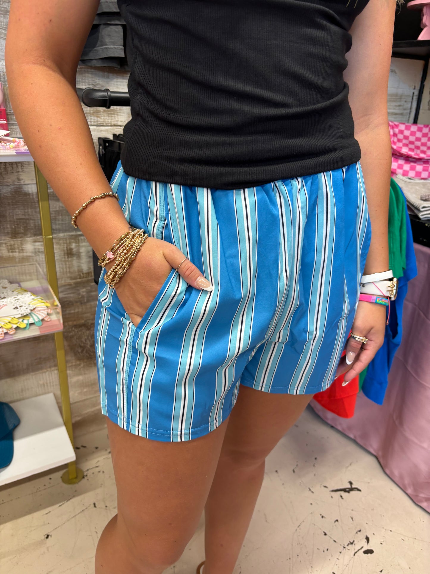 Salty Blue Shorts