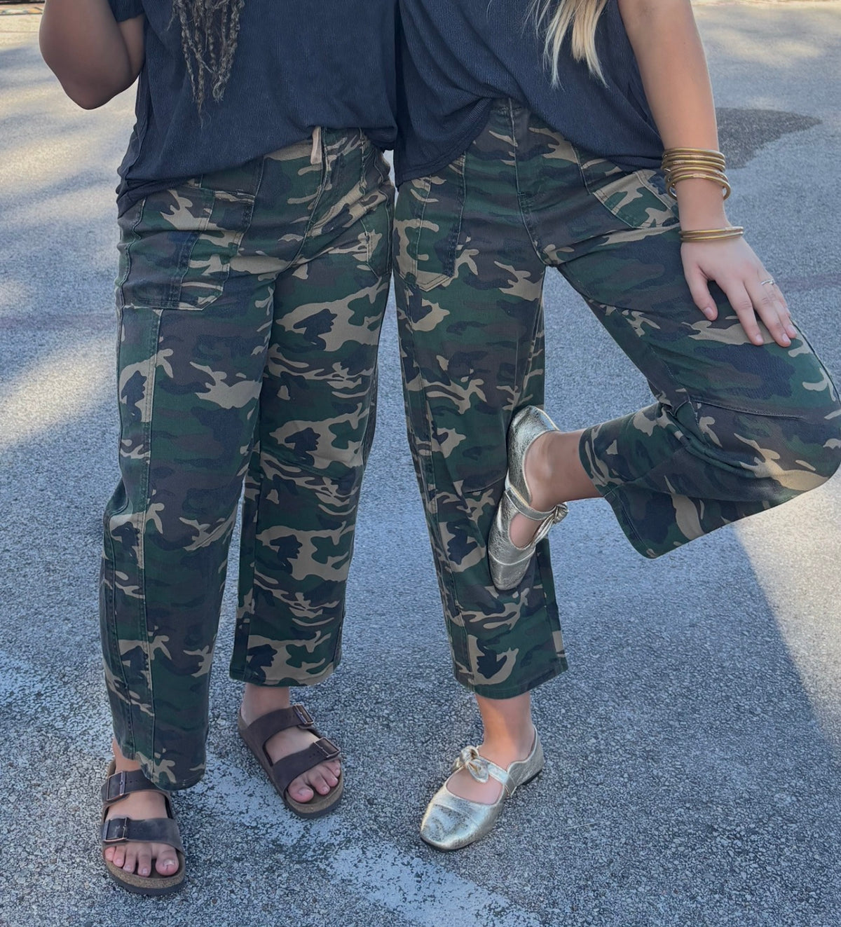 Camo Cutie Drawstring Pants