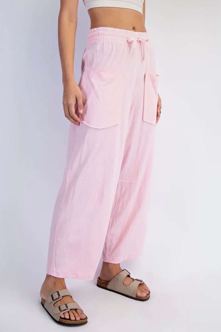 Cotton Pink Pants