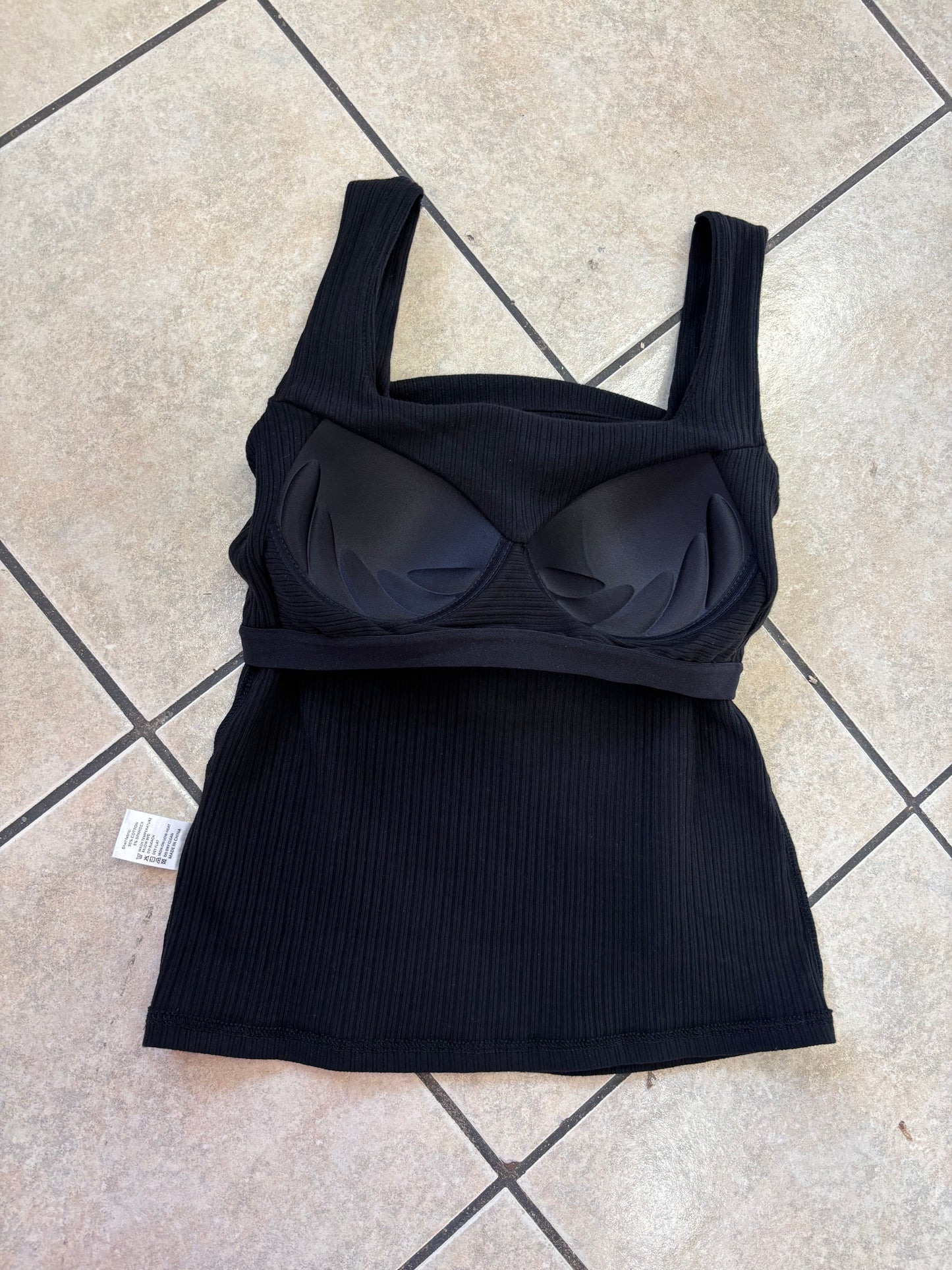Padded Square Neck Tank