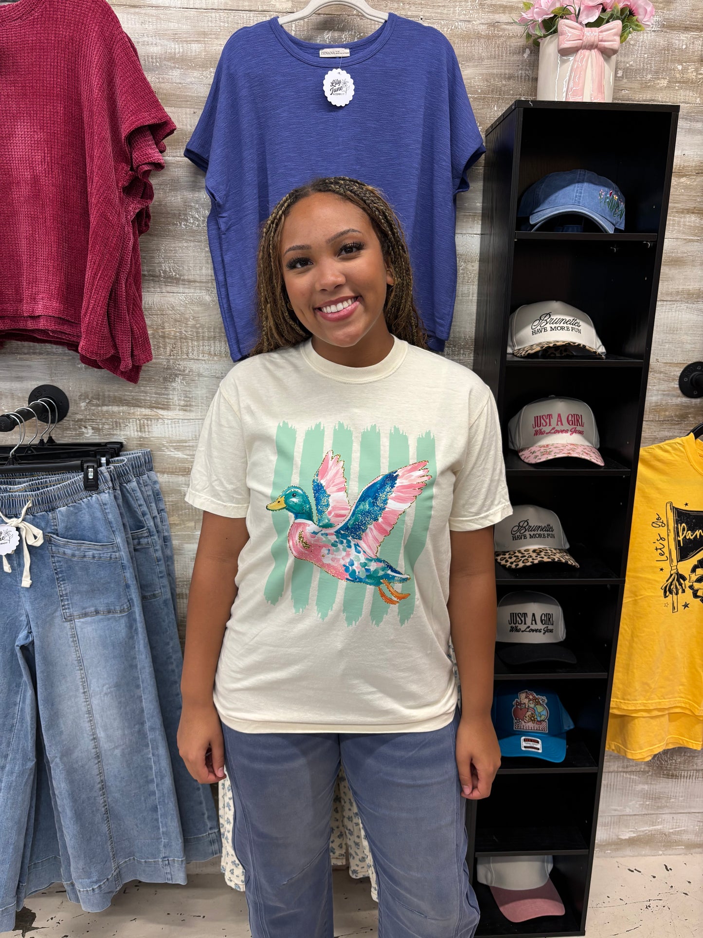 Painted Mallard Tee
