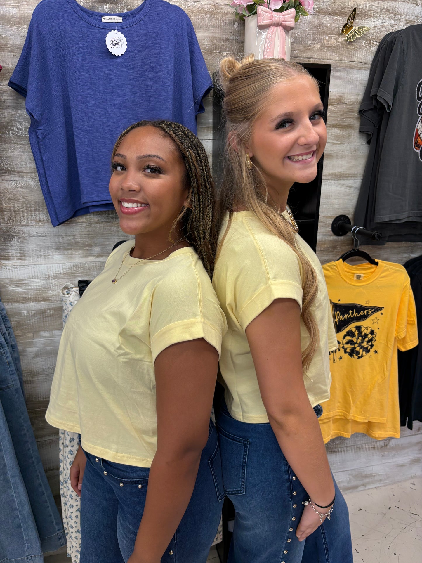 Butter Baby Crop Tee