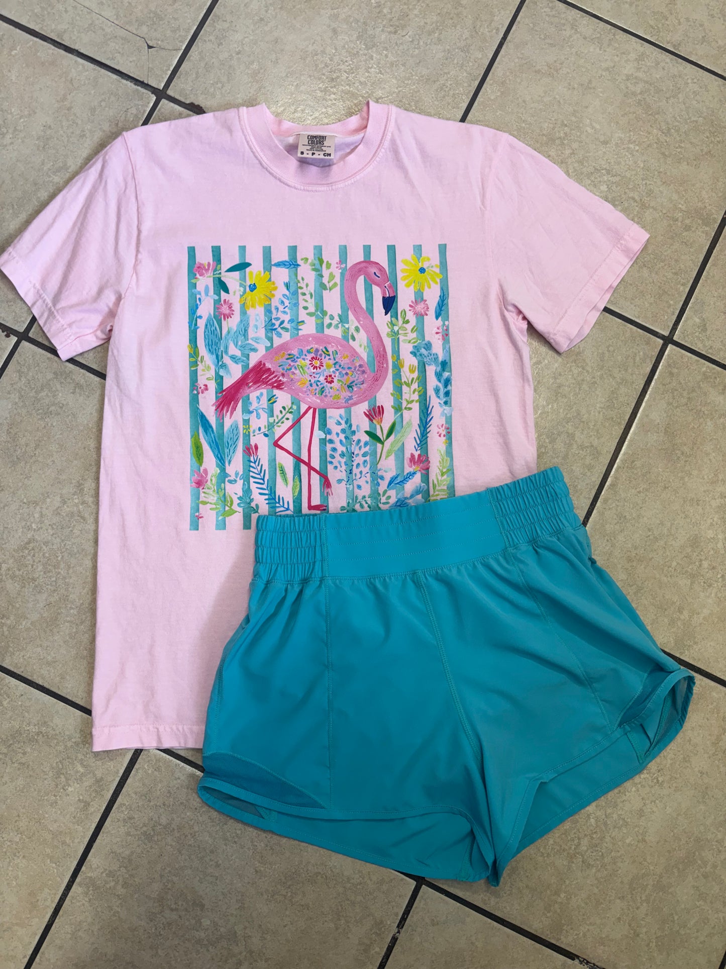 Floral Flamingo Bliss