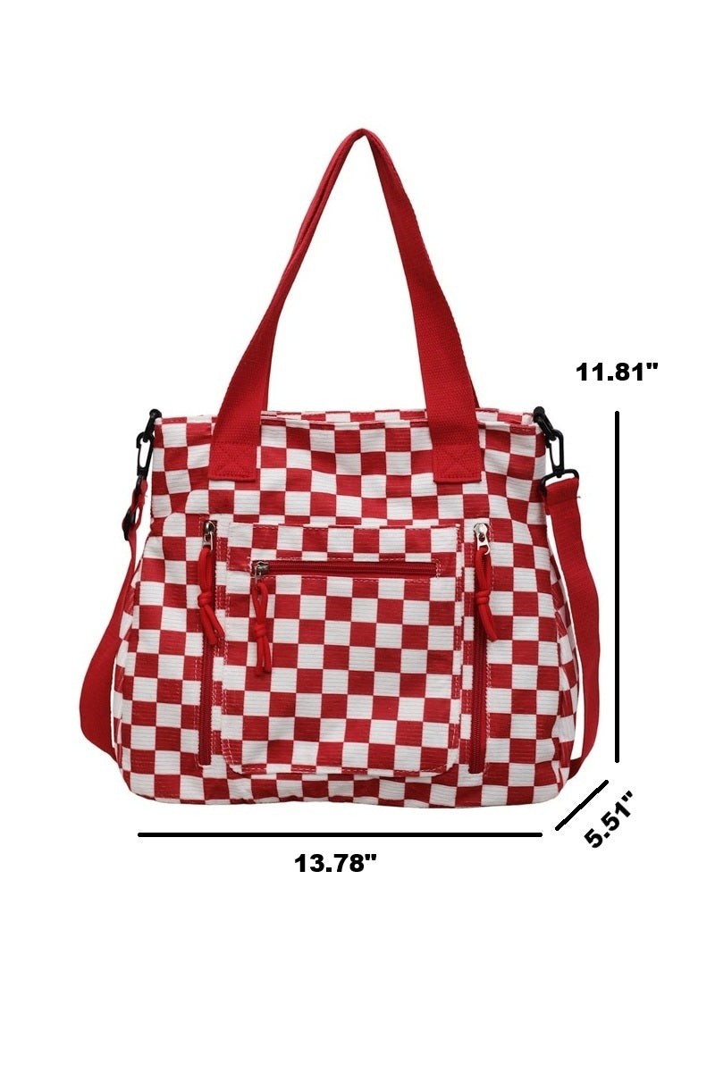 Checkered Bag