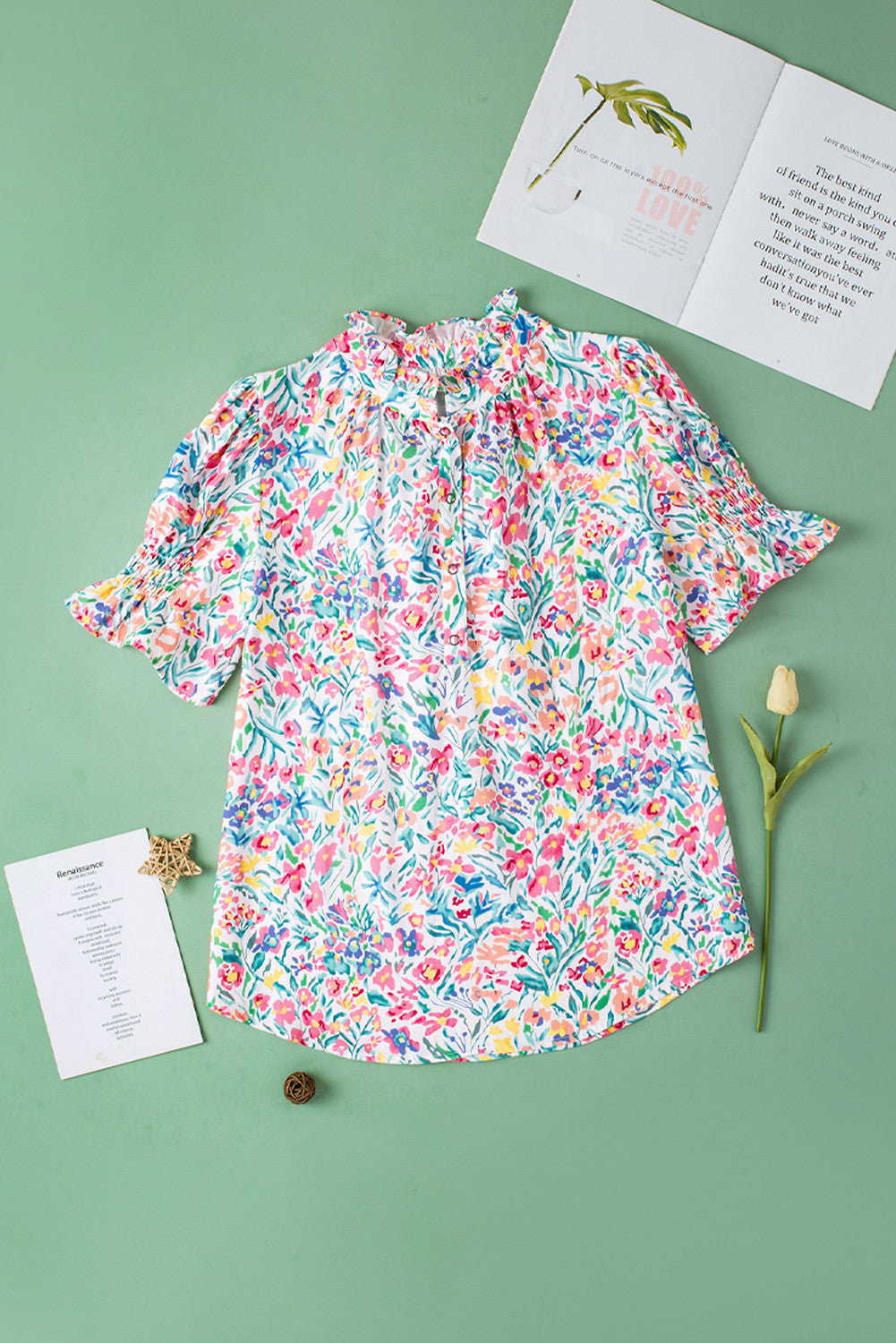 Fancy Floral Blouse