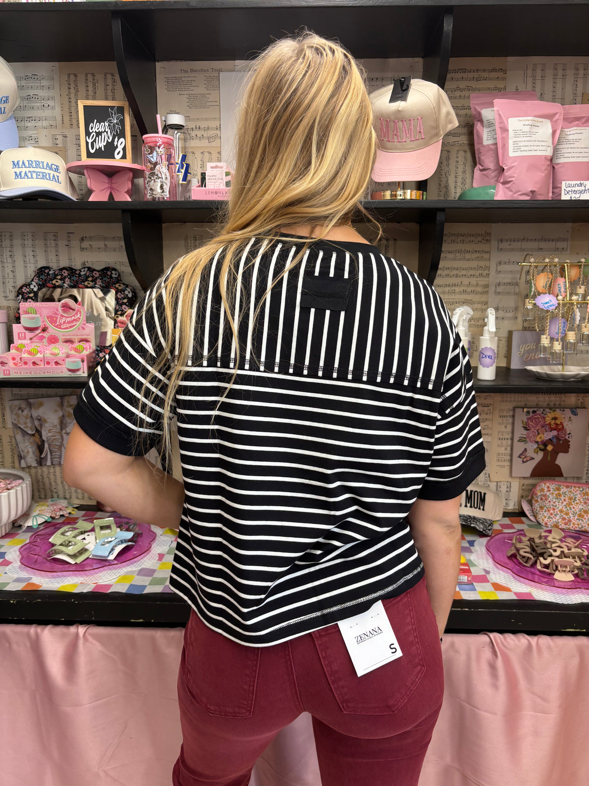 The Kendra Stripe Tee