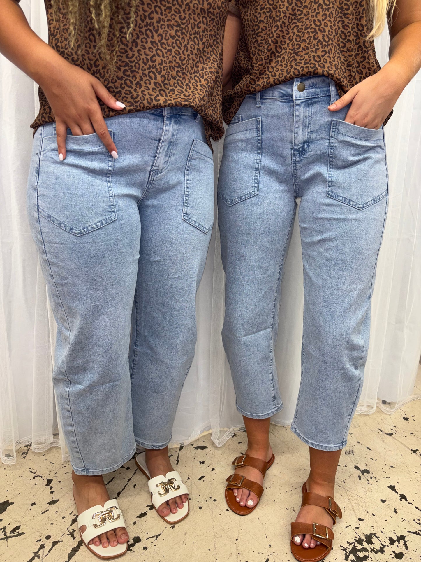 Easy Does It Barrel Jeans