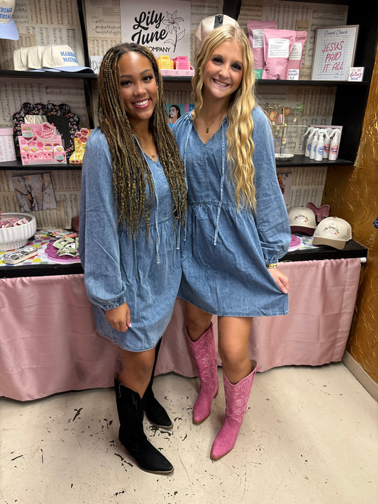 Blue Jean Sweetie Dress