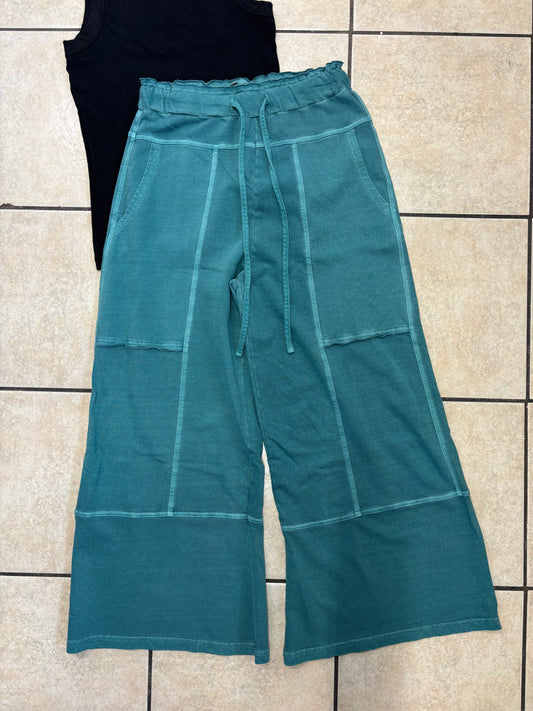 Teal Weekender Pants