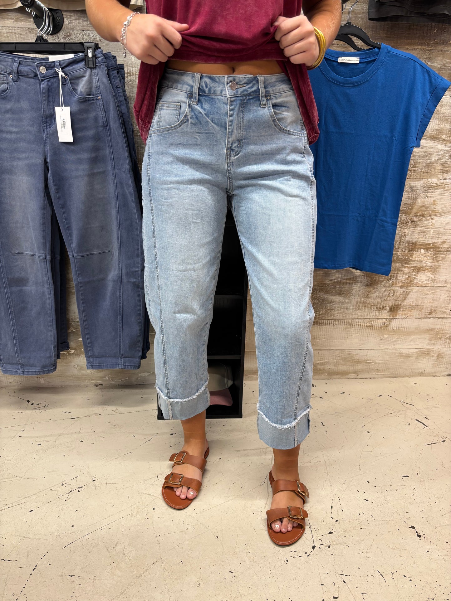 Kristin Blue Wash Jeans