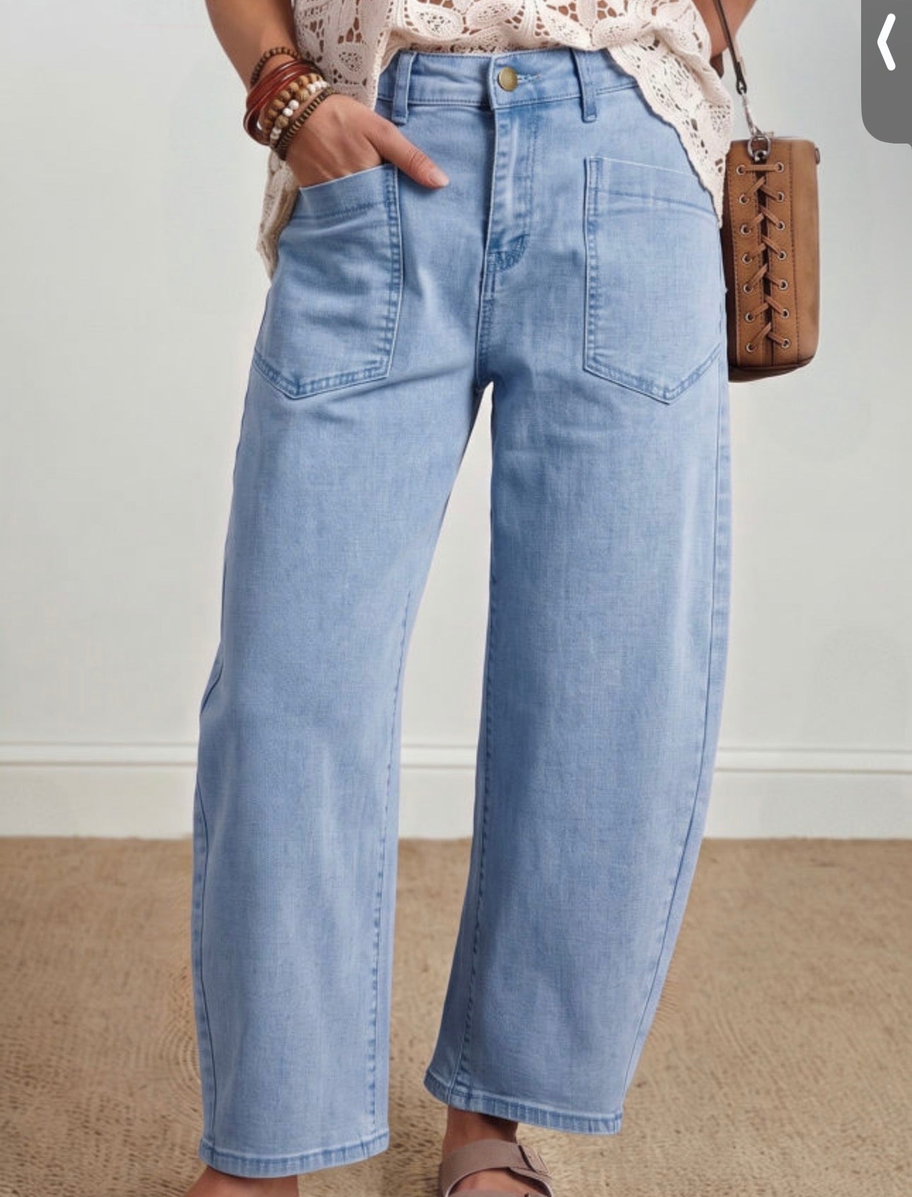 Easy Does It Barrel Jeans