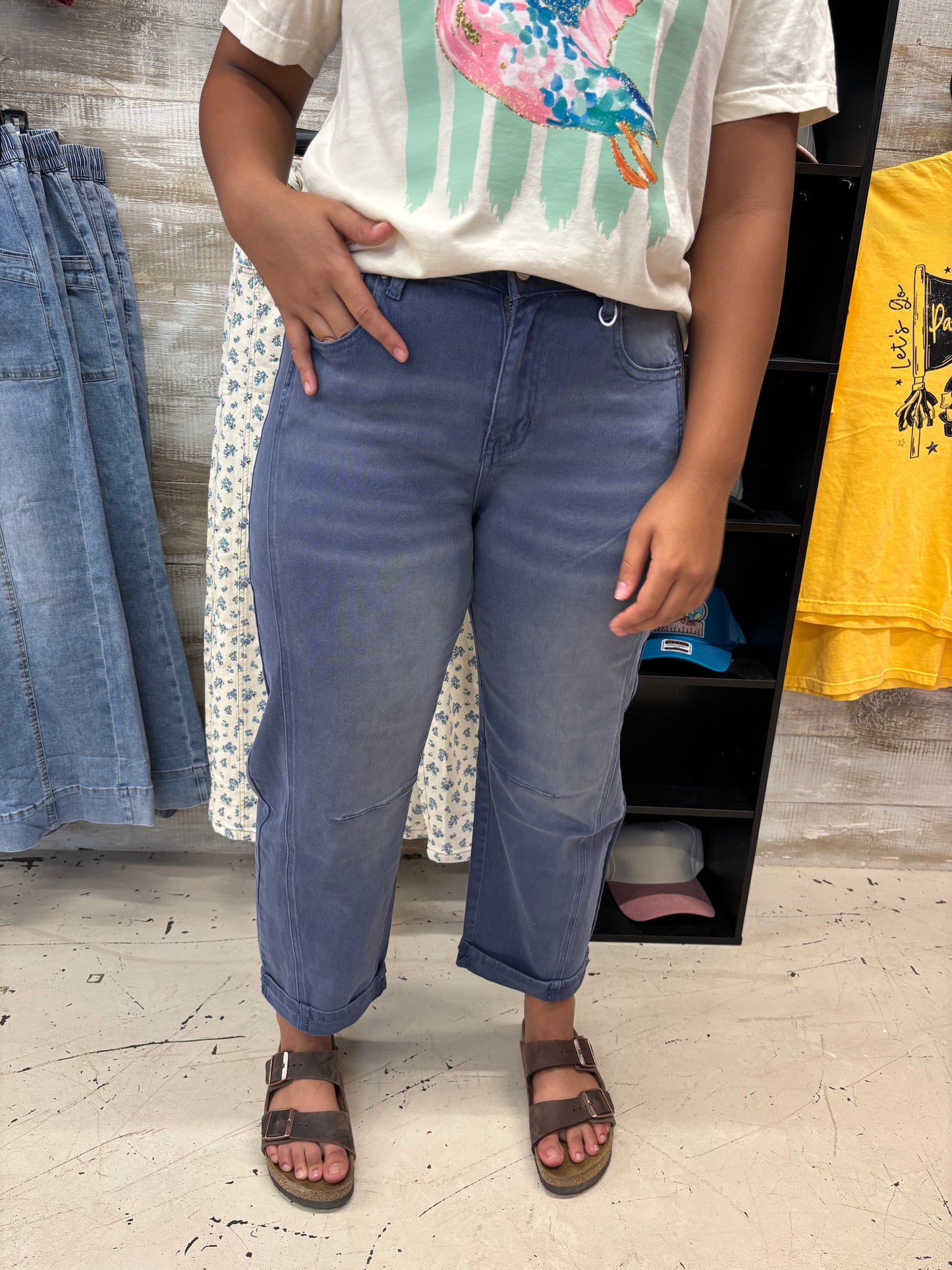 BlackBerry Barrel Jeans