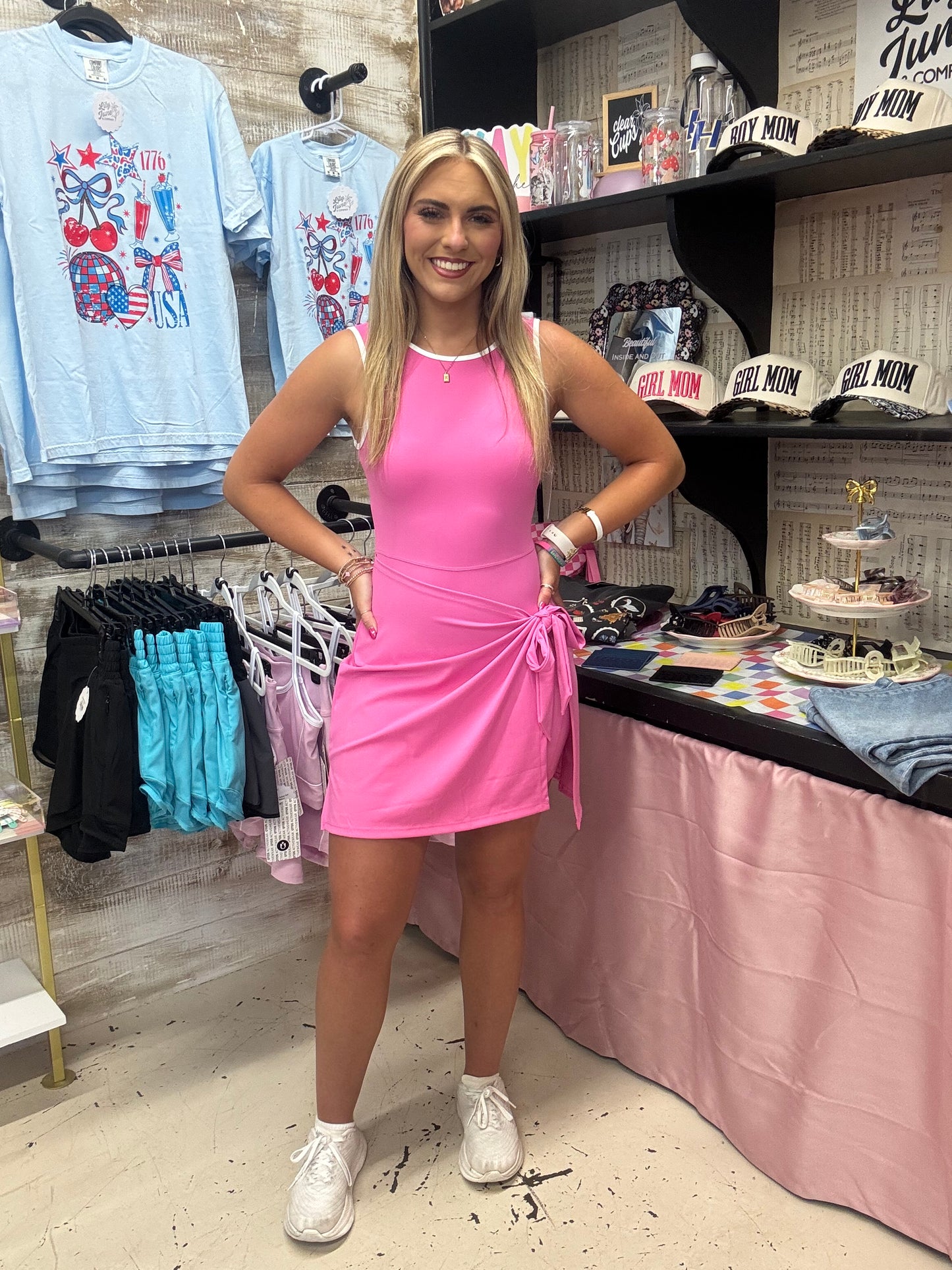 Malibu Pink Active Dress