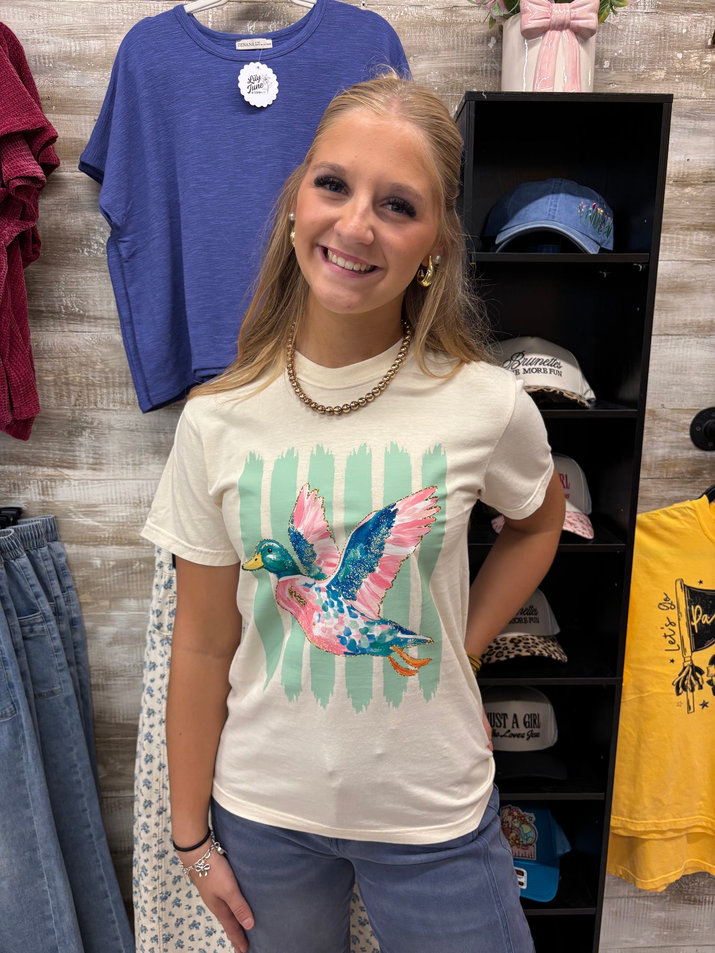 Painted Mallard Tee