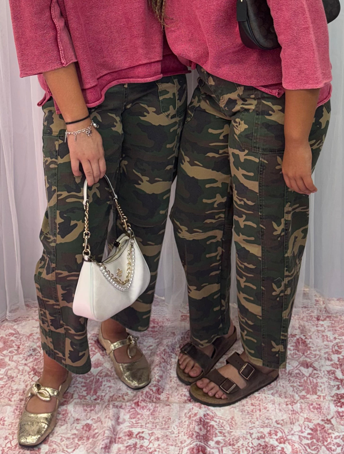 Camo Cutie Drawstring Pants