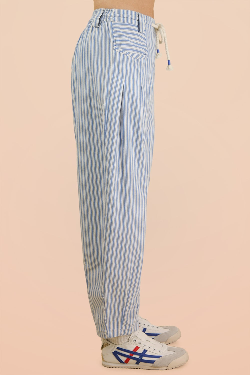 Sailor Stripe Barrel Jeans
