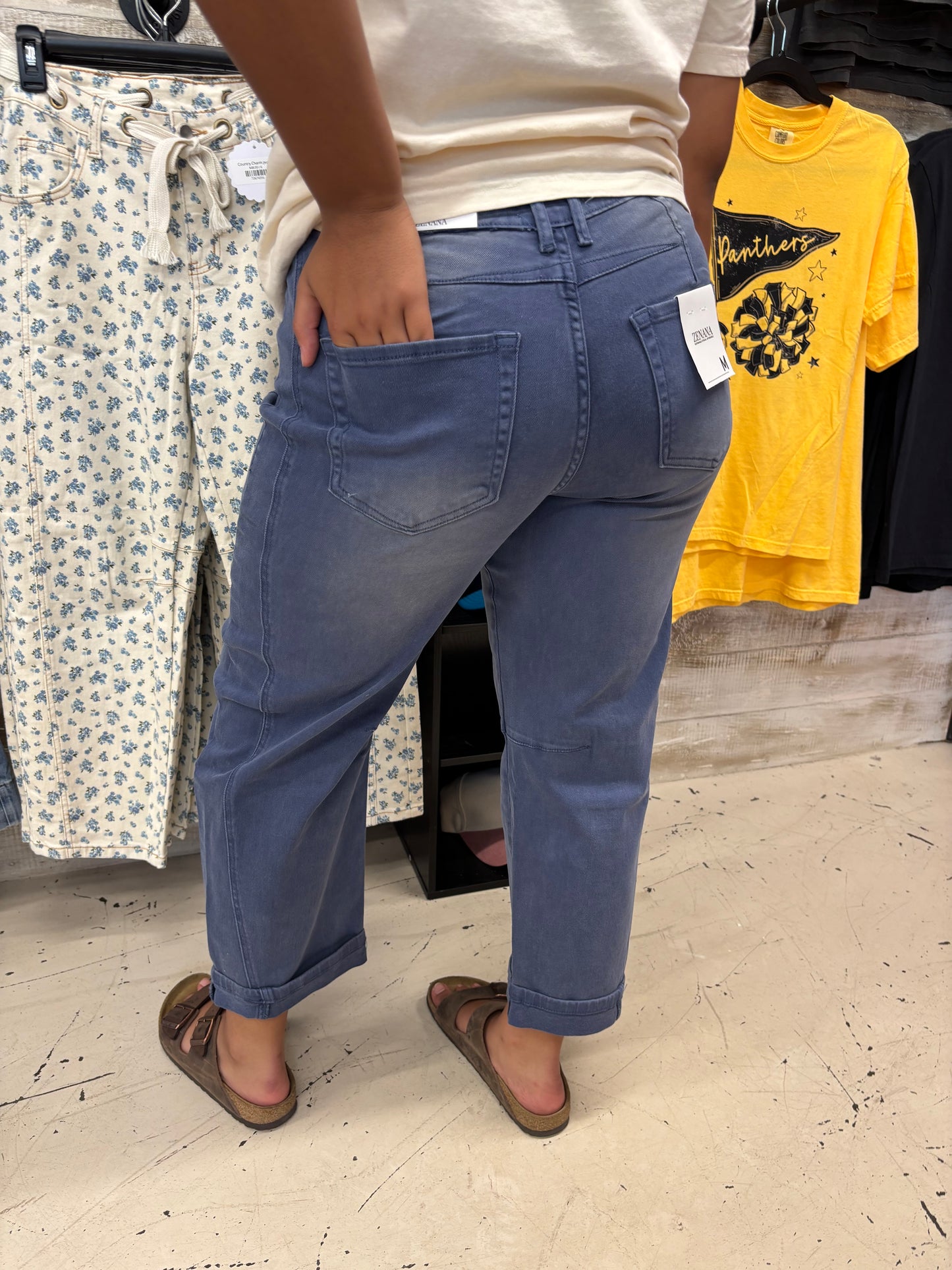 BlackBerry Barrel Jeans
