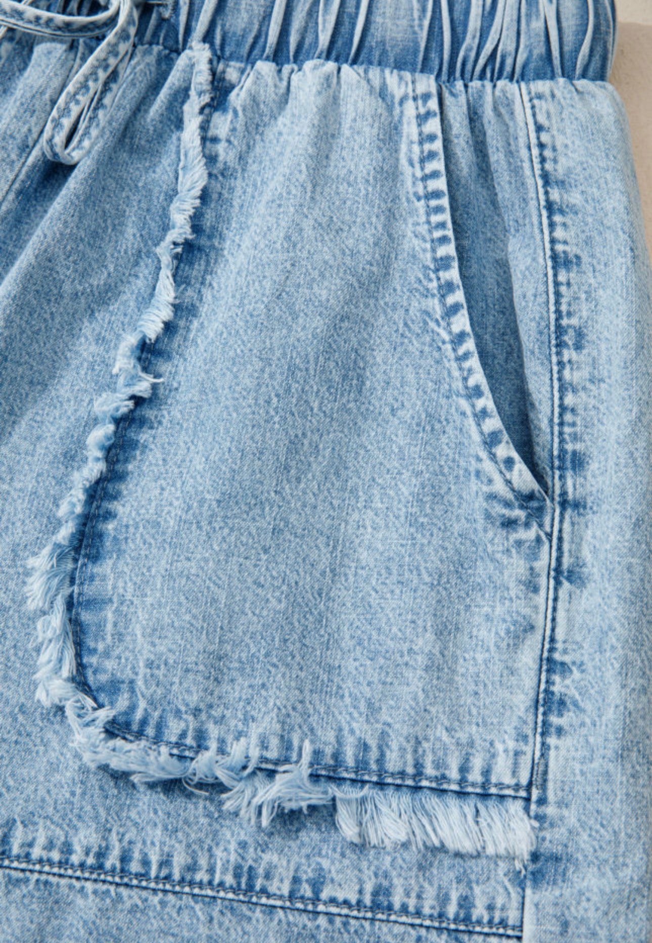 Boardwalk Babe Denim Shorts