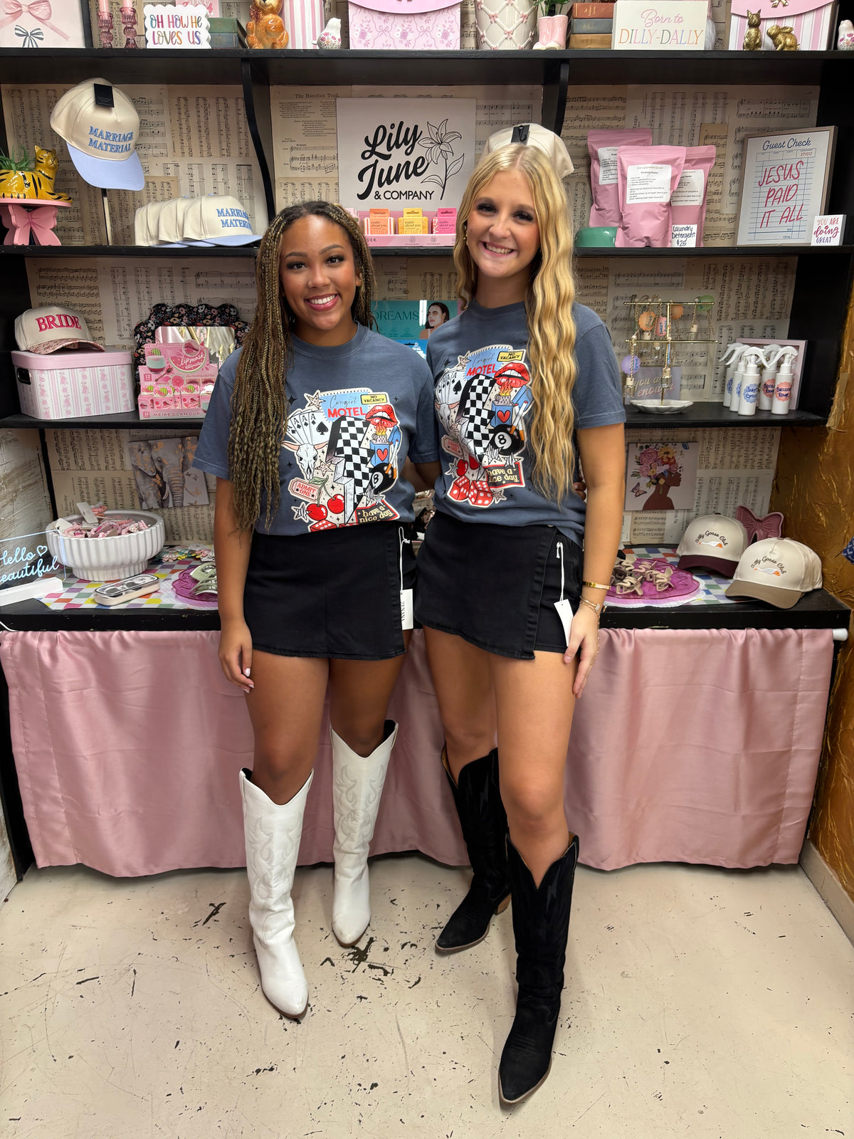 Neon Cowgirl Tee