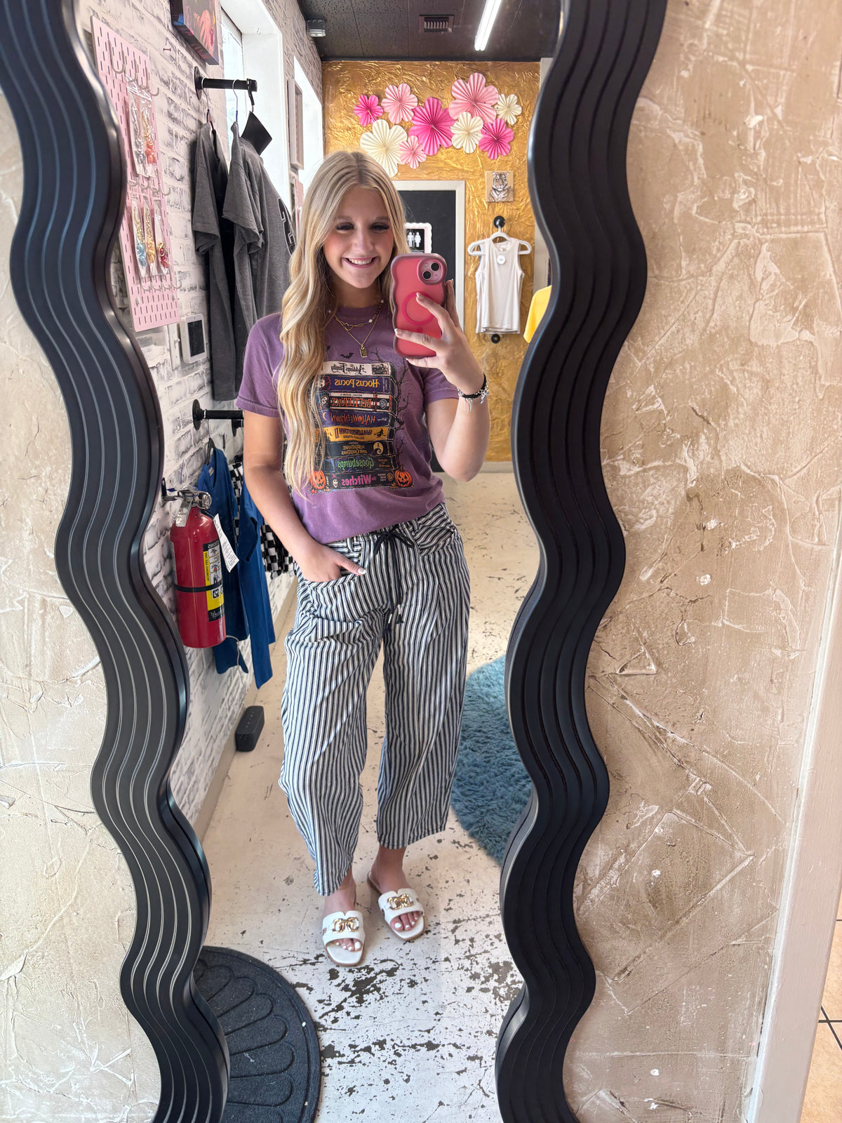 The Stevie Striped Pants