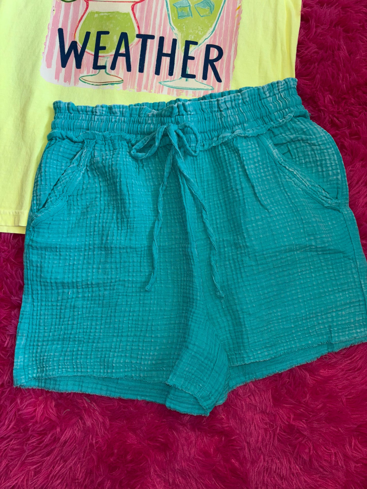Baylee Gauze Shorts
