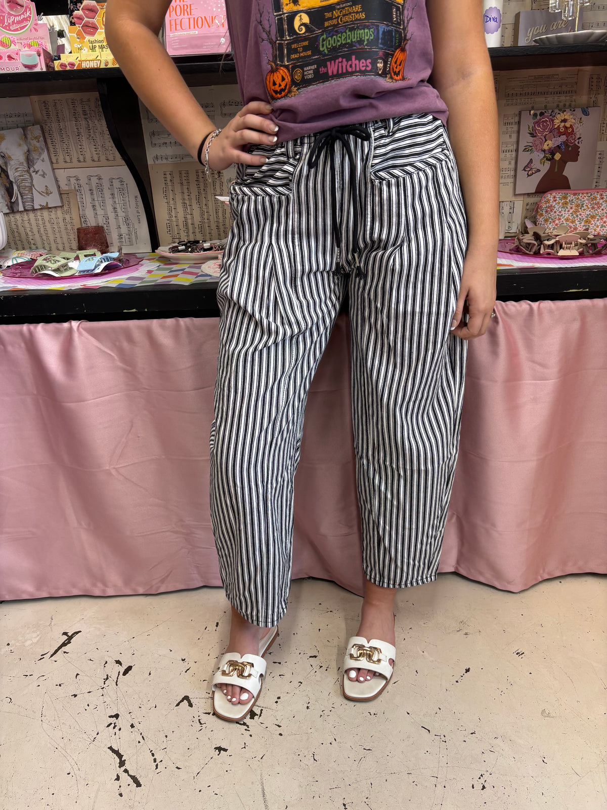 The Stevie Striped Pants