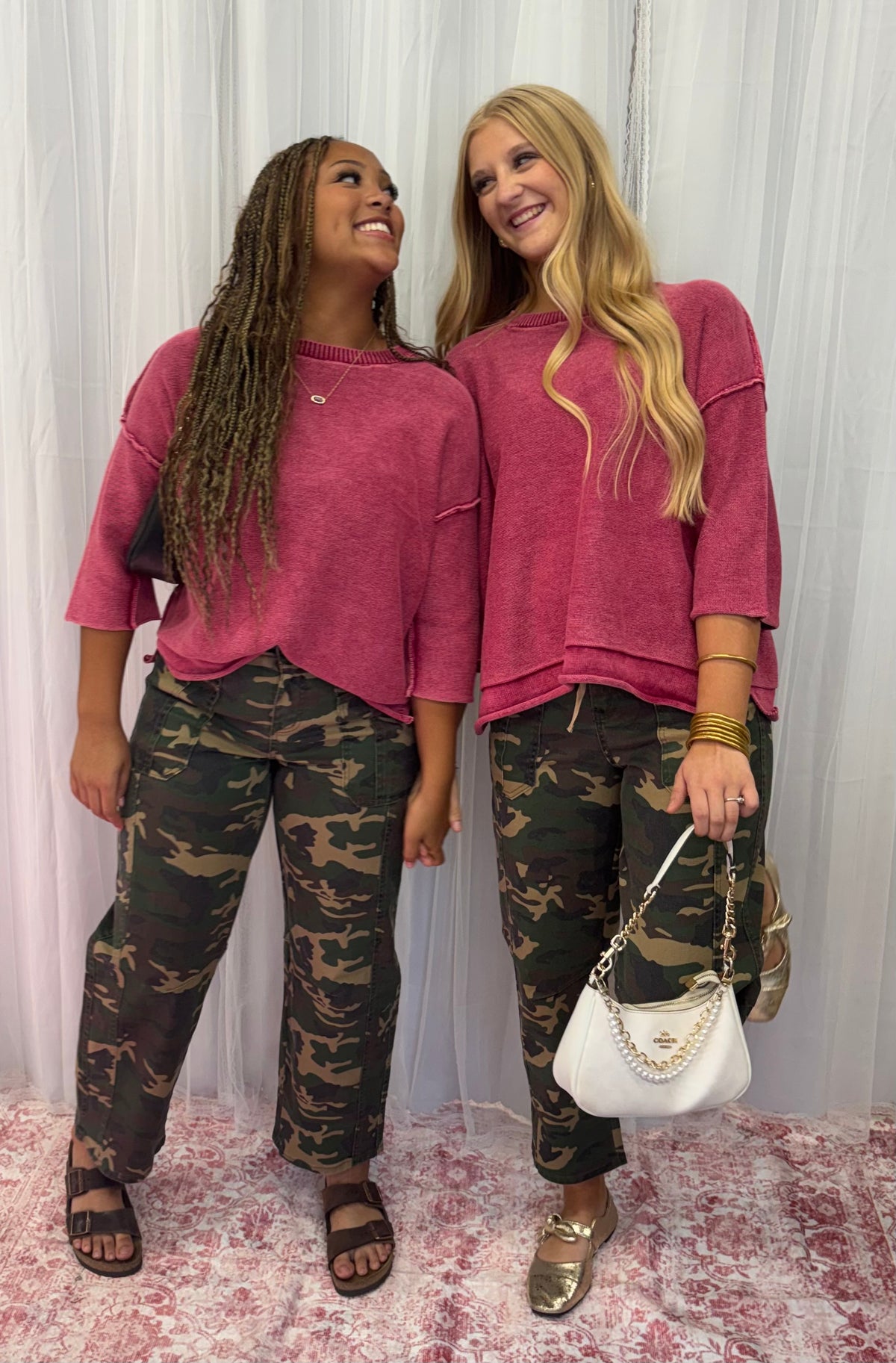 Camo Cutie Drawstring Pants