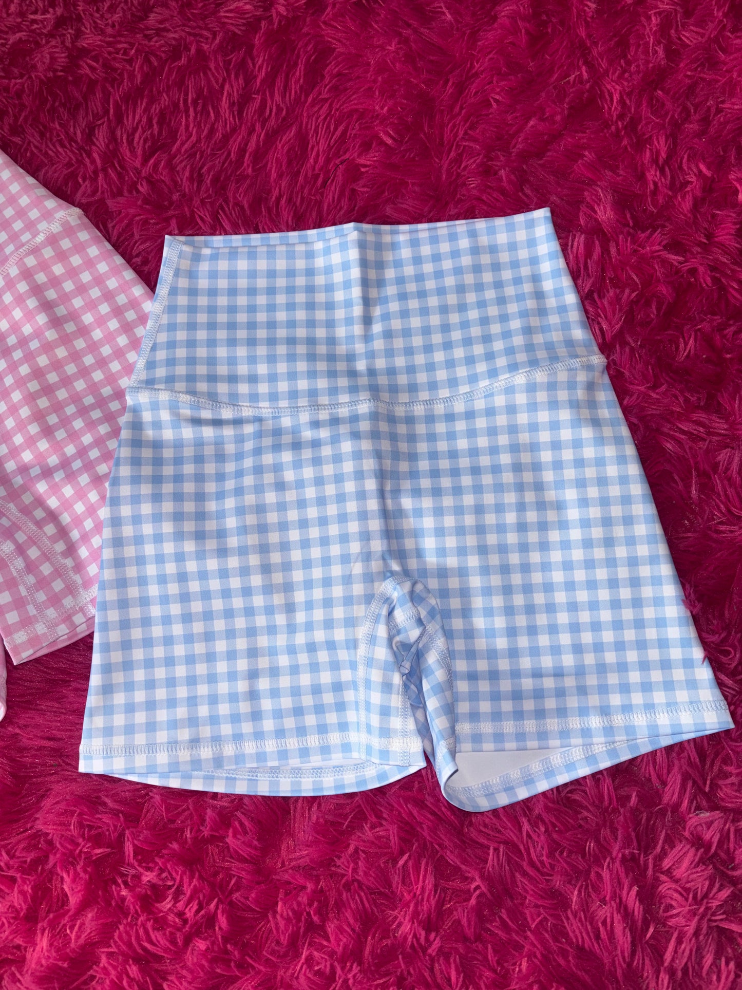 Blue Biker Shorts (size up)