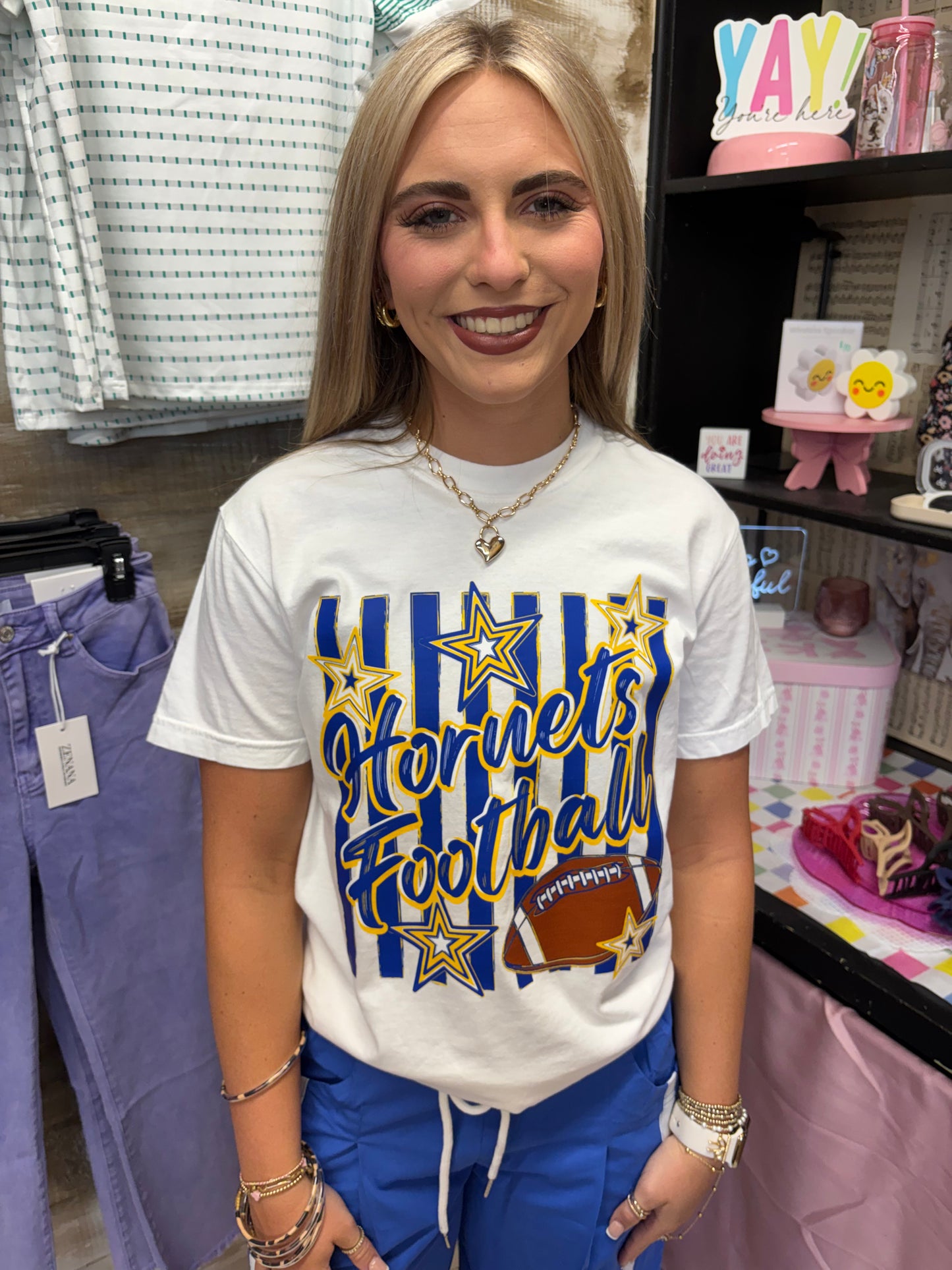 Hornets Football Tee