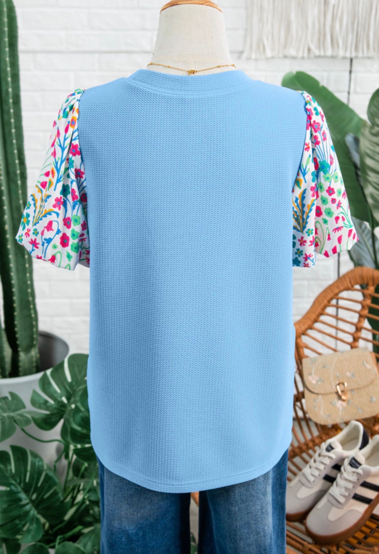 Whimsy Blue Top