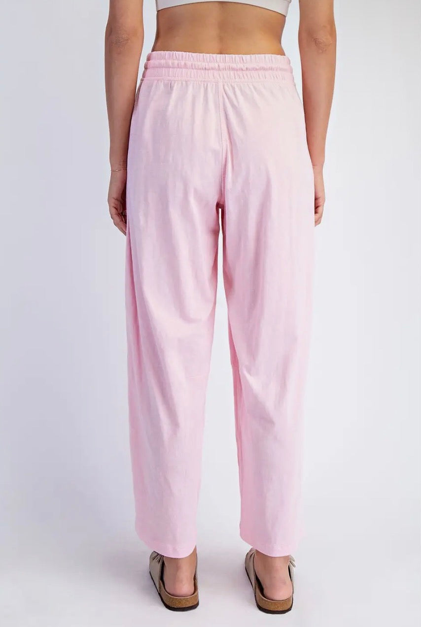 Cotton Pink Pants
