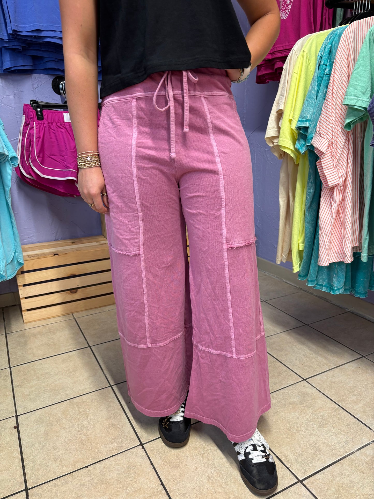 Everyday Pants in Mauve