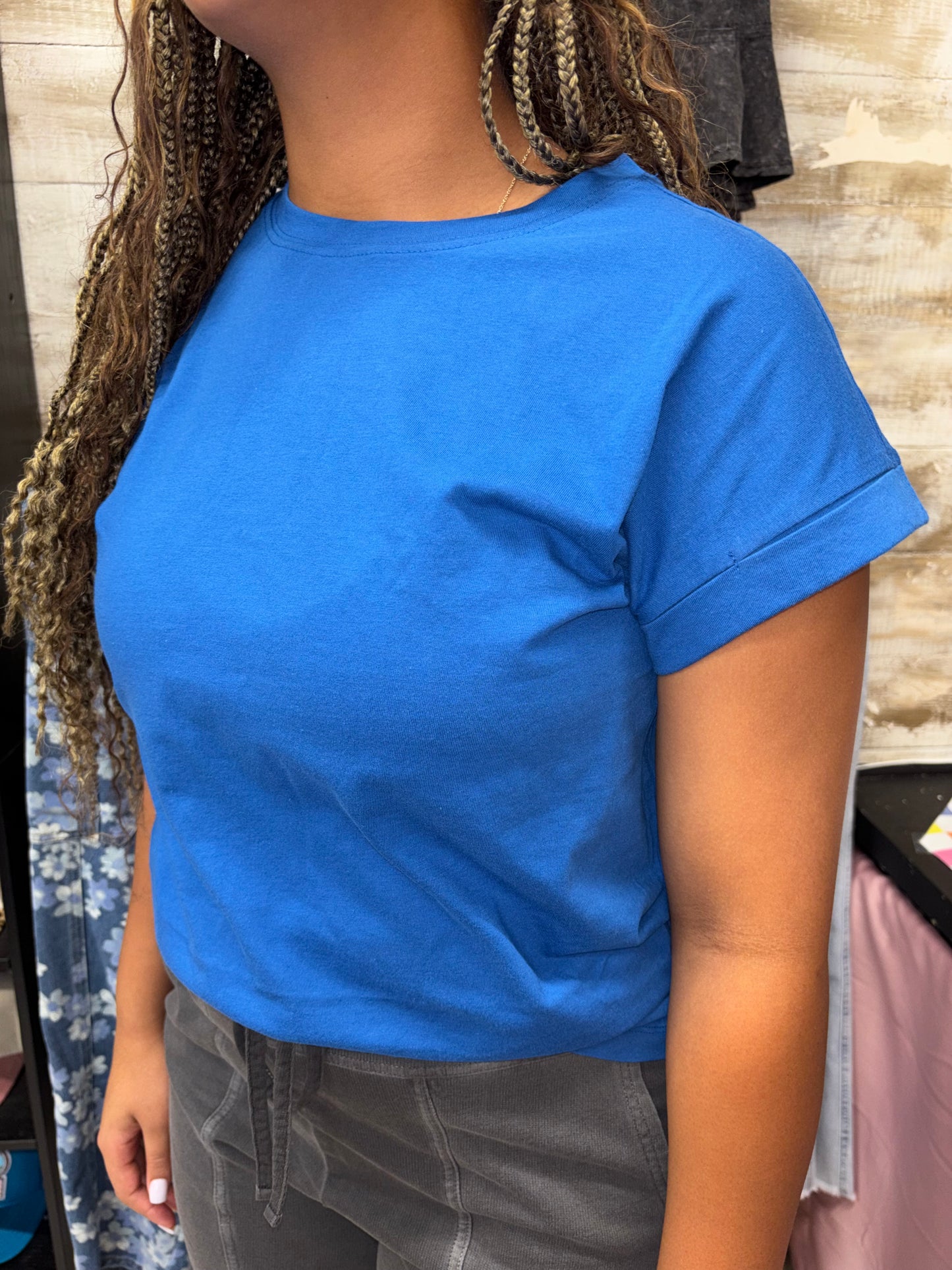 Everyday Tee in Blue