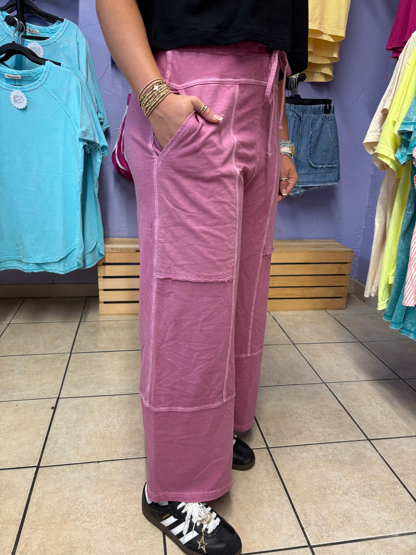 Everyday Pants in Mauve