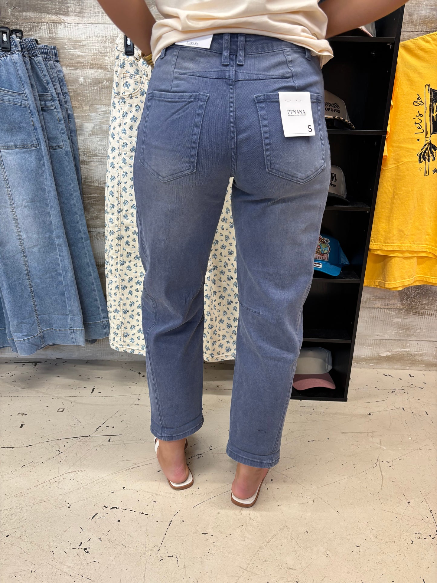 BlackBerry Barrel Jeans