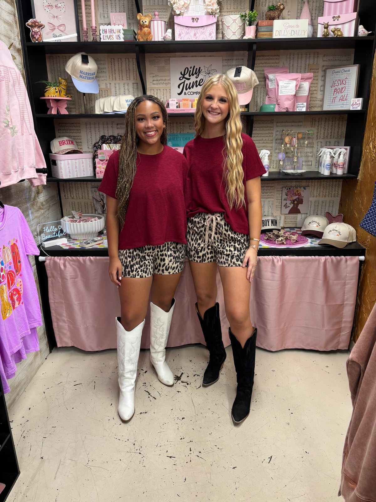 Stella Leopard Shorts