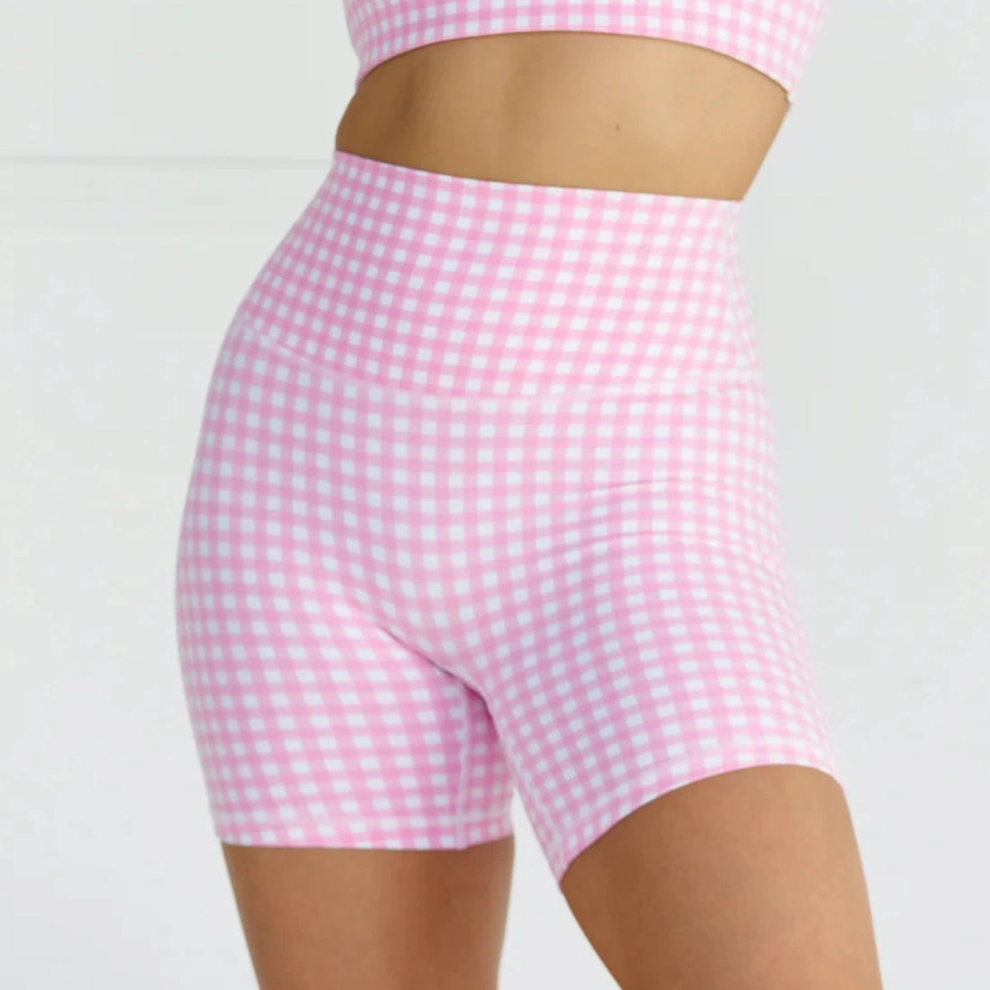 Pink Biker Shorts (Size up)