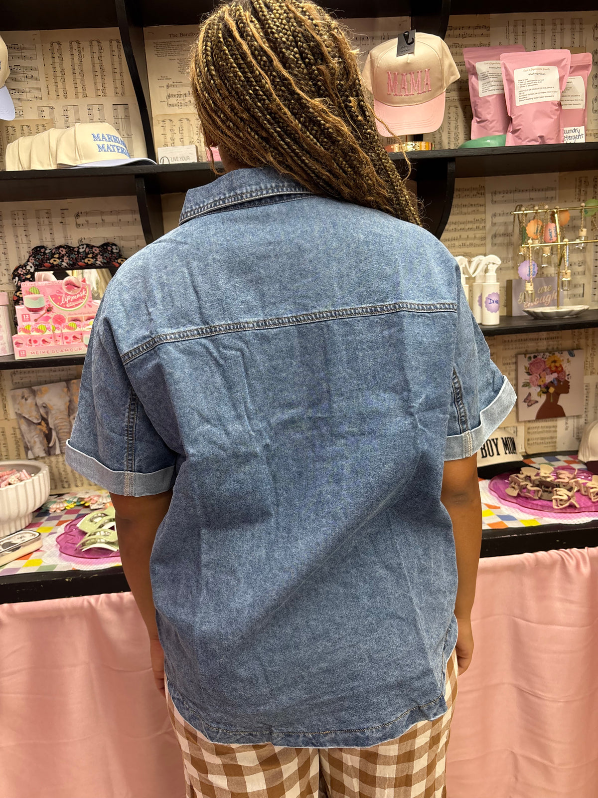 Darling Denim Top